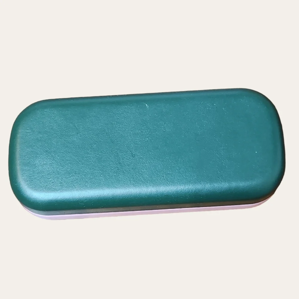 Kate Spade Pink Green Hardshell Sunglasses Case
